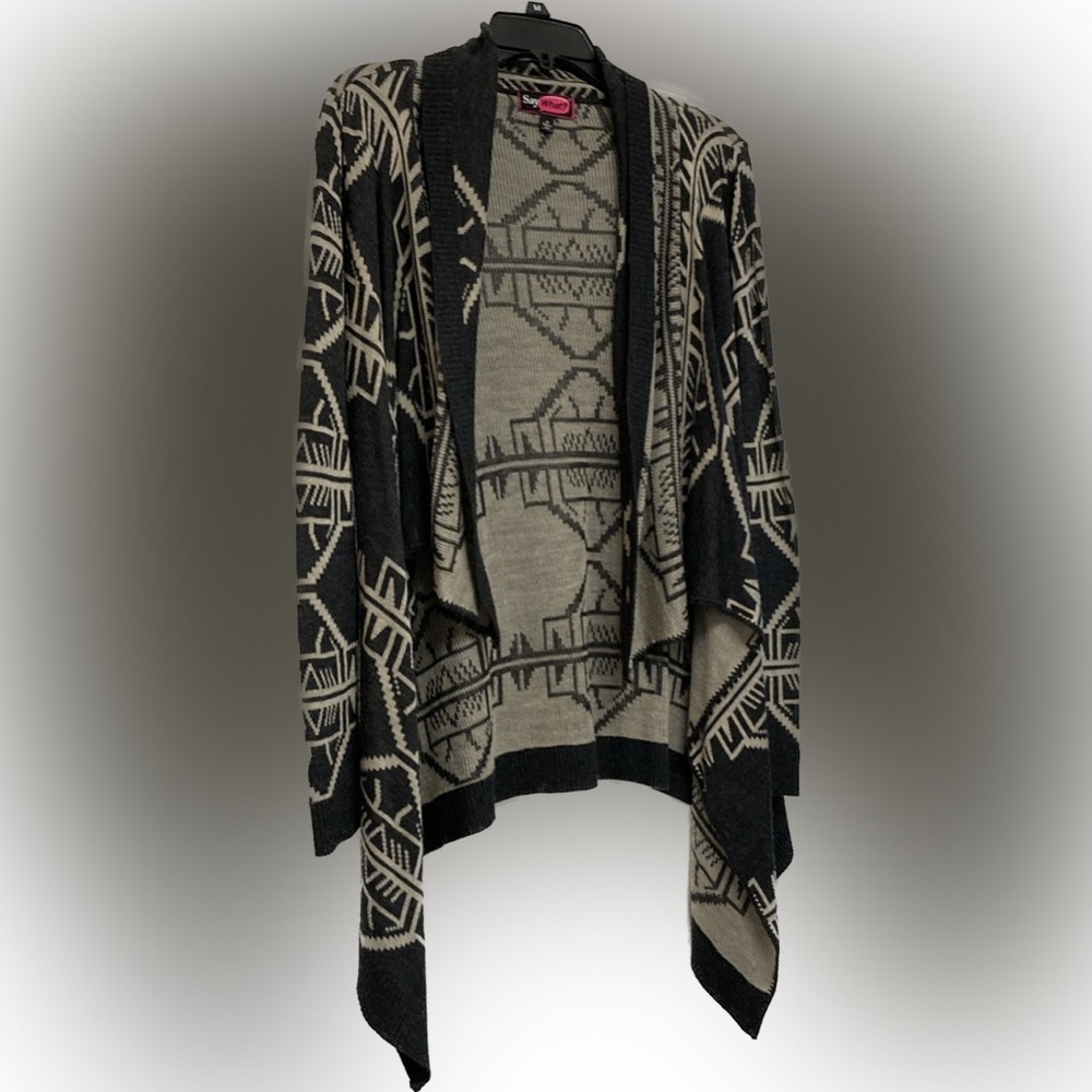 Brown and beige cardigan size medium